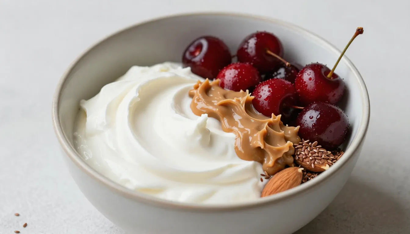 Voedzame kom met slaapbevorderende ingrediënten